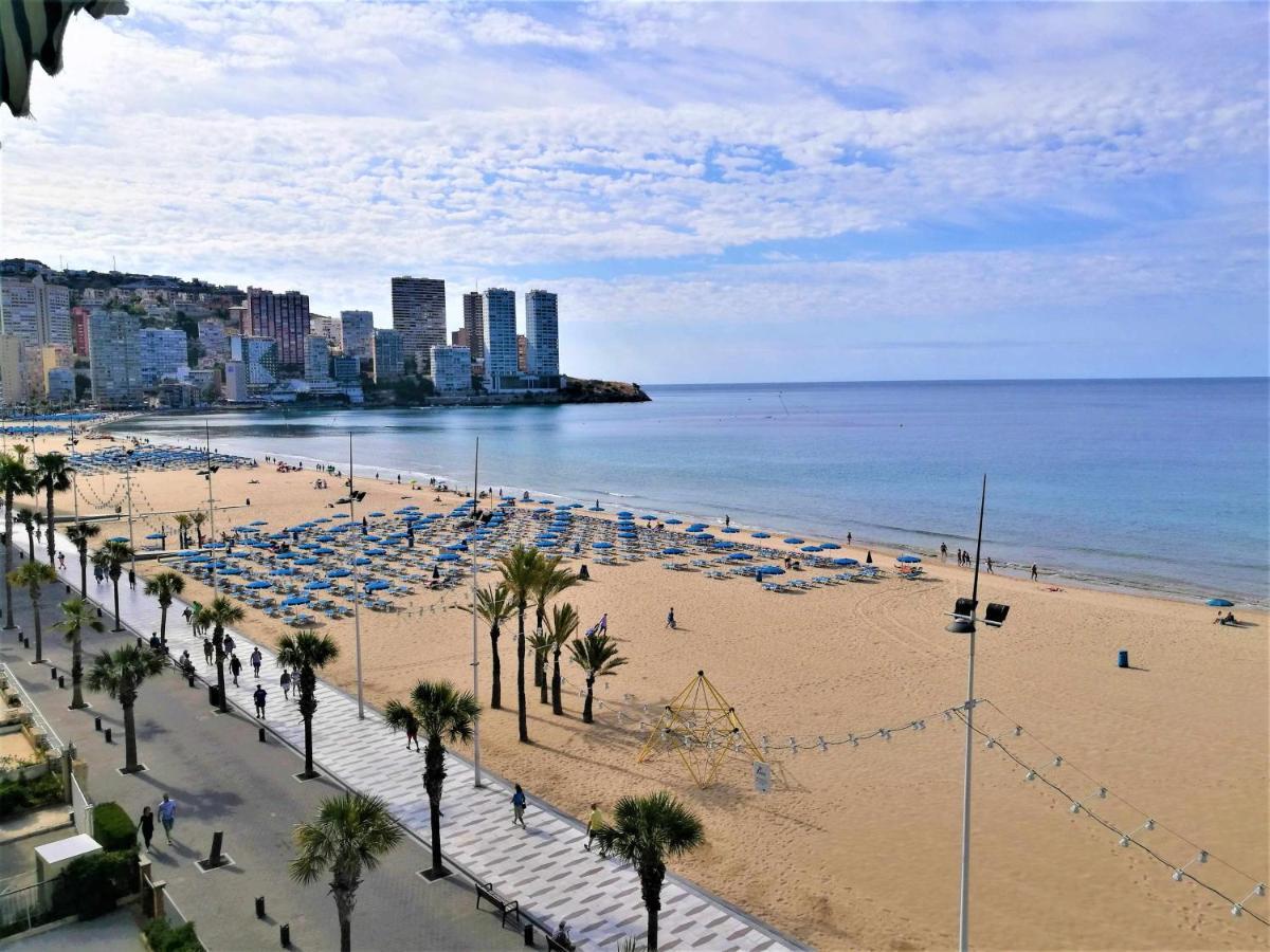 Primera Linea De Playa Frente Al Mar Benidorm Ngoại thất bức ảnh
